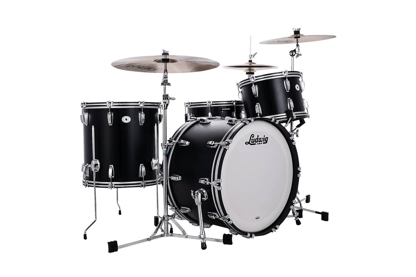 Ludwig Legacy Mahogany Black Cat