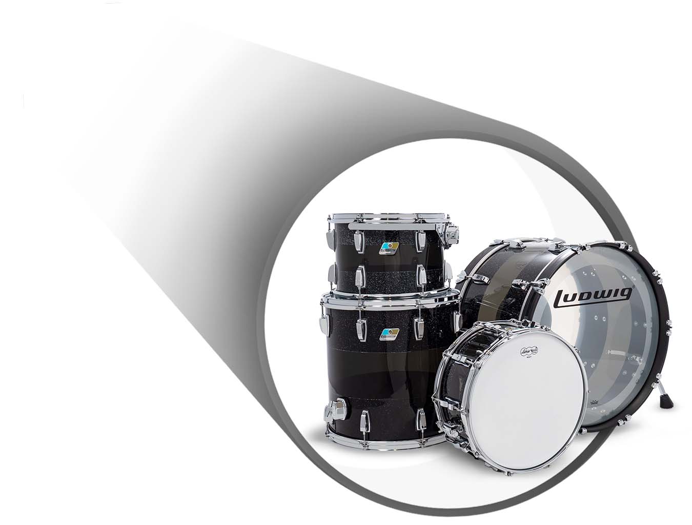 Vistalite Black Sparkle / Smoke / Black Sparkle